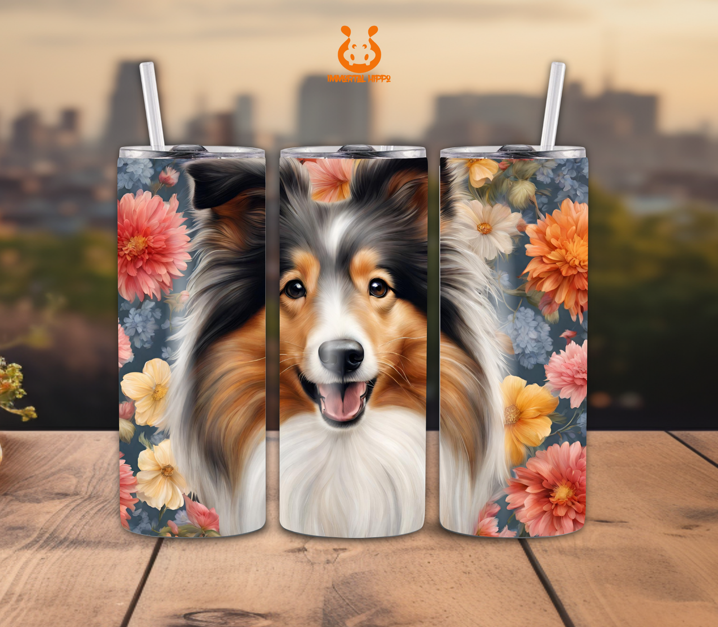 Floral Dog 74