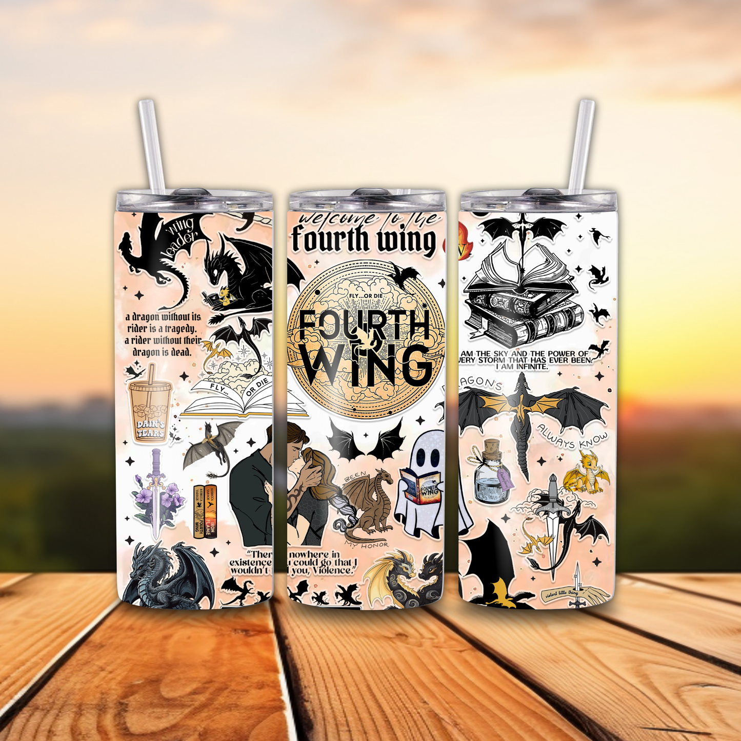 Welcome To The Fourth Wing Tumbler