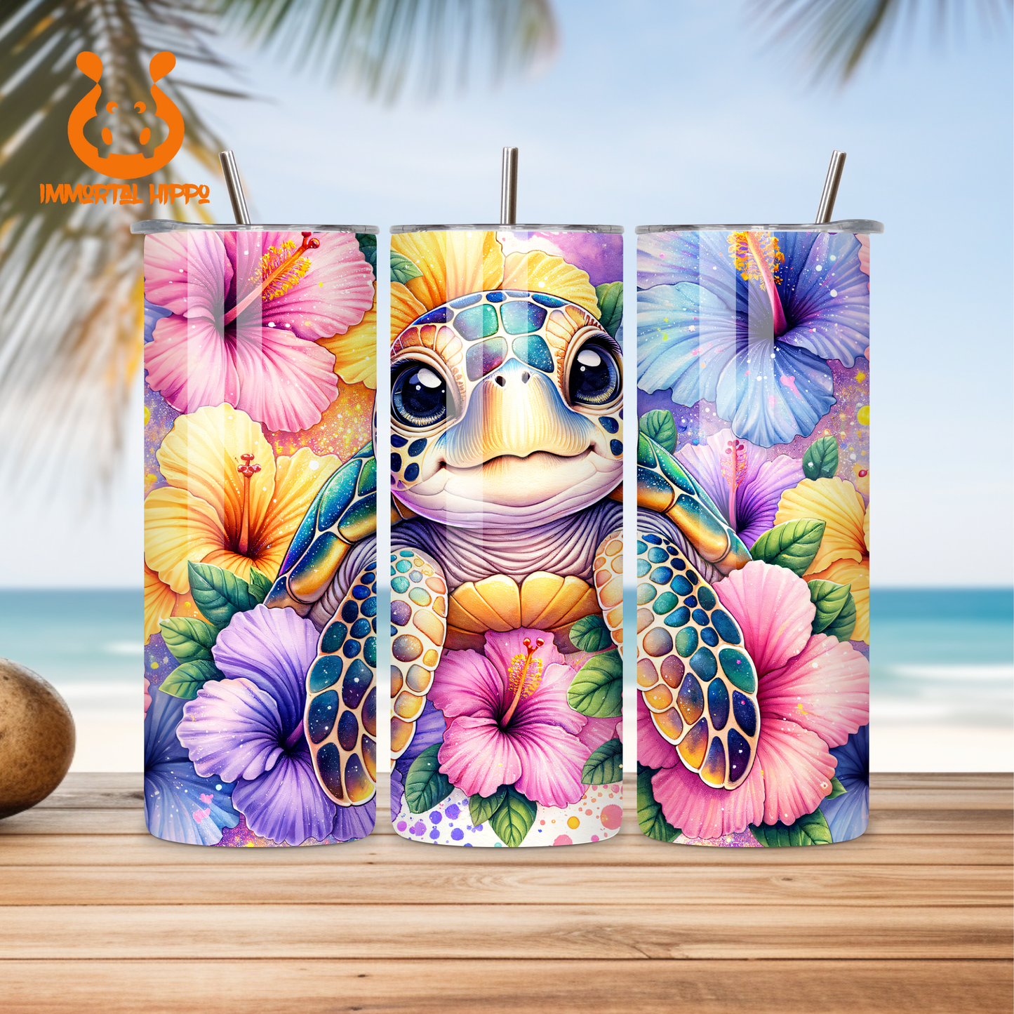 Summer Vibes Turtle 2