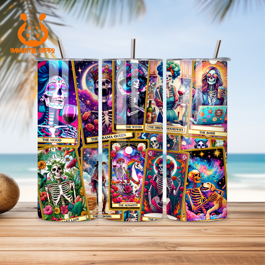 TAROT CARD1 TUMBLER