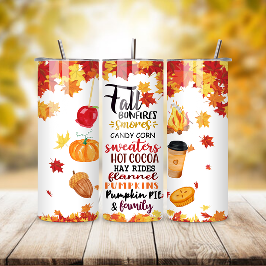 Fall Love Tumbler