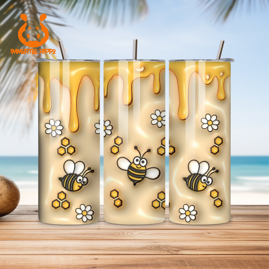 INFLATED HONEY BEES TUMBLER