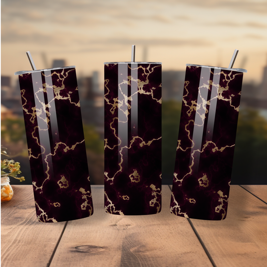 DARK/GOLD TUMBLER