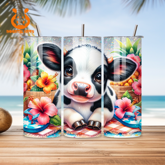 SUMMER VIBES CUTE COW