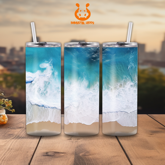 OCEAN WAVES TUMBLER