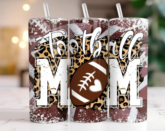 Football Mom Football Tumbler 20oz