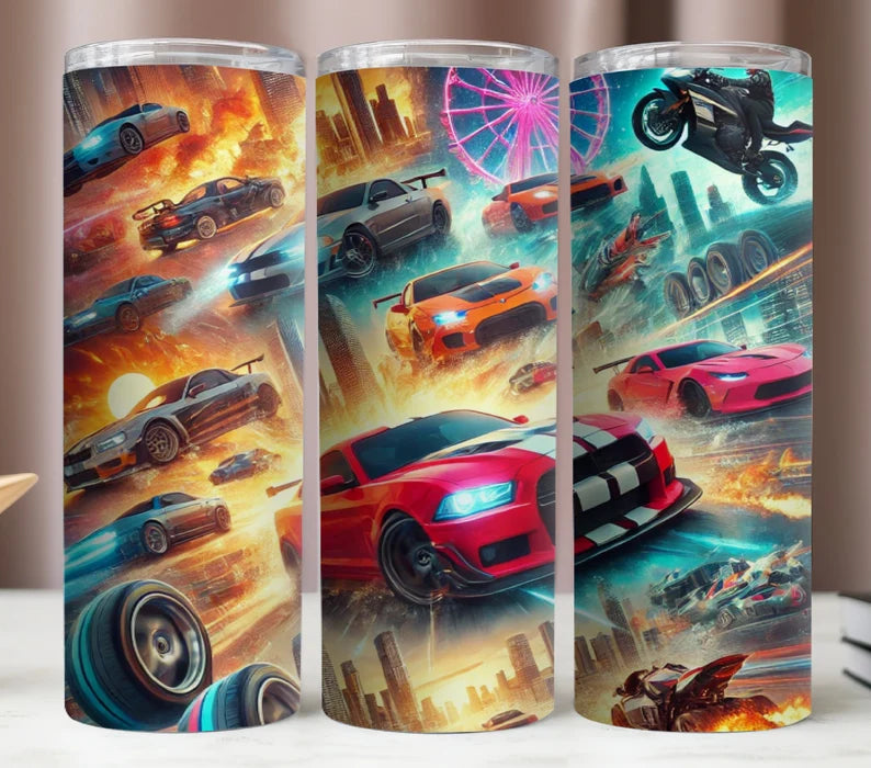 Muscle car Tumbler1 20oz
